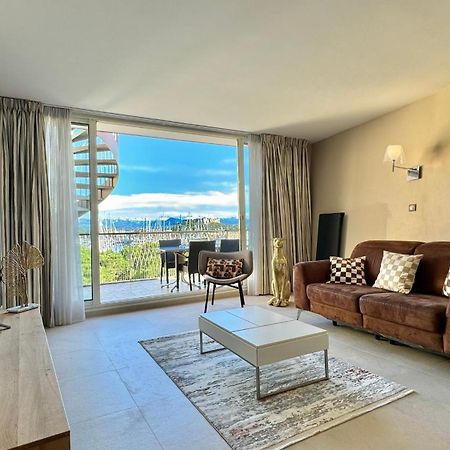 Penthouse Vue Mer Avec Rooftop,Jacuzzi,Et Parking Prive อองทีบส์ ภายนอก รูปภาพ