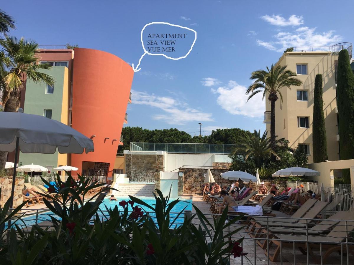 Penthouse Vue Mer Avec Rooftop,Jacuzzi,Et Parking Prive อองทีบส์ ภายนอก รูปภาพ